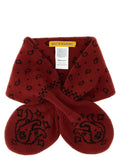 Foulard en laine rouge Guest in Residence