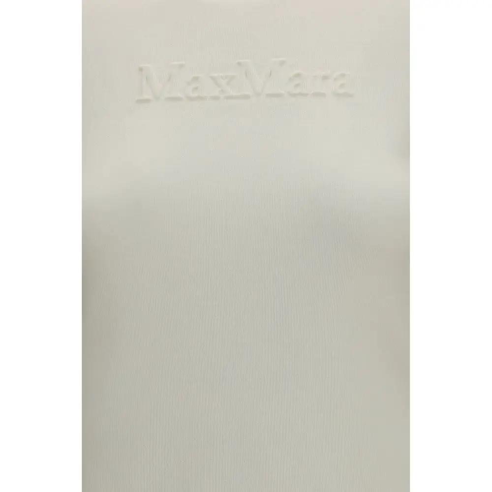 Max Mara Max Mara White Wool Oves Aries Sweatshirt