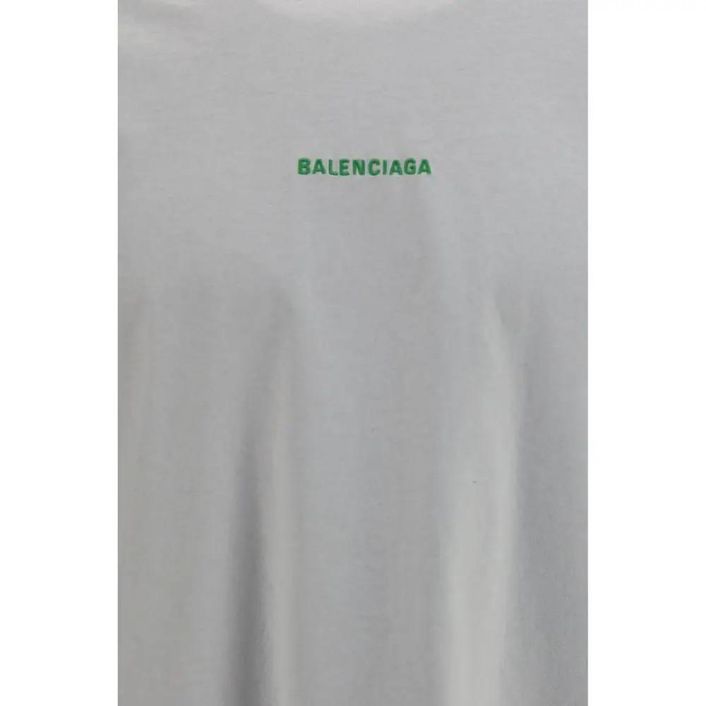 Balenciaga Balenciaga White Cotton Long Sleeve T-Shirt