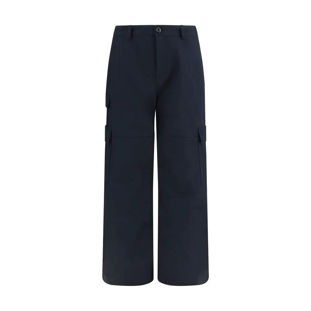 Pantalon cargo Balenciaga en coton noir