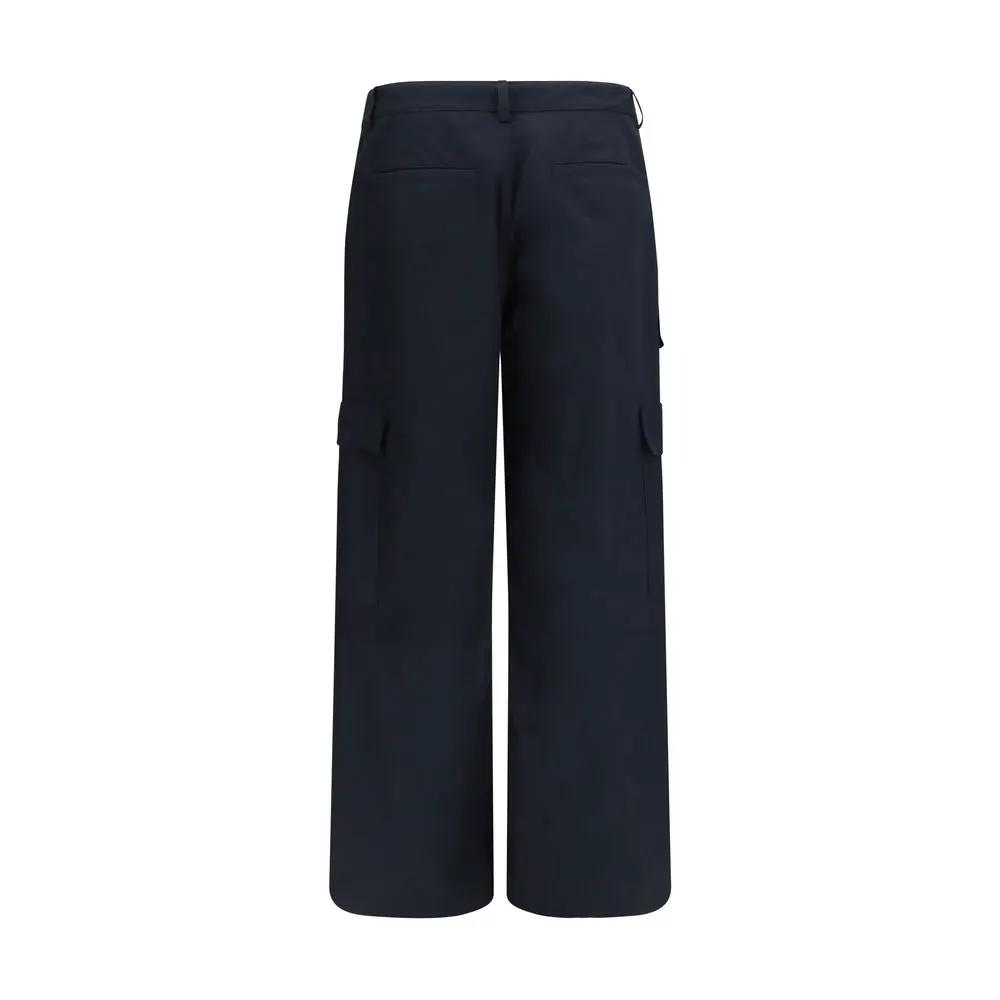 Pantalon cargo Balenciaga en coton noir