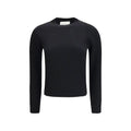 Ami Paris Ami Paris Black Wool Oves Aries Sweatshirt