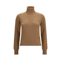 Ami Paris Brown Cashmere Turtleneck