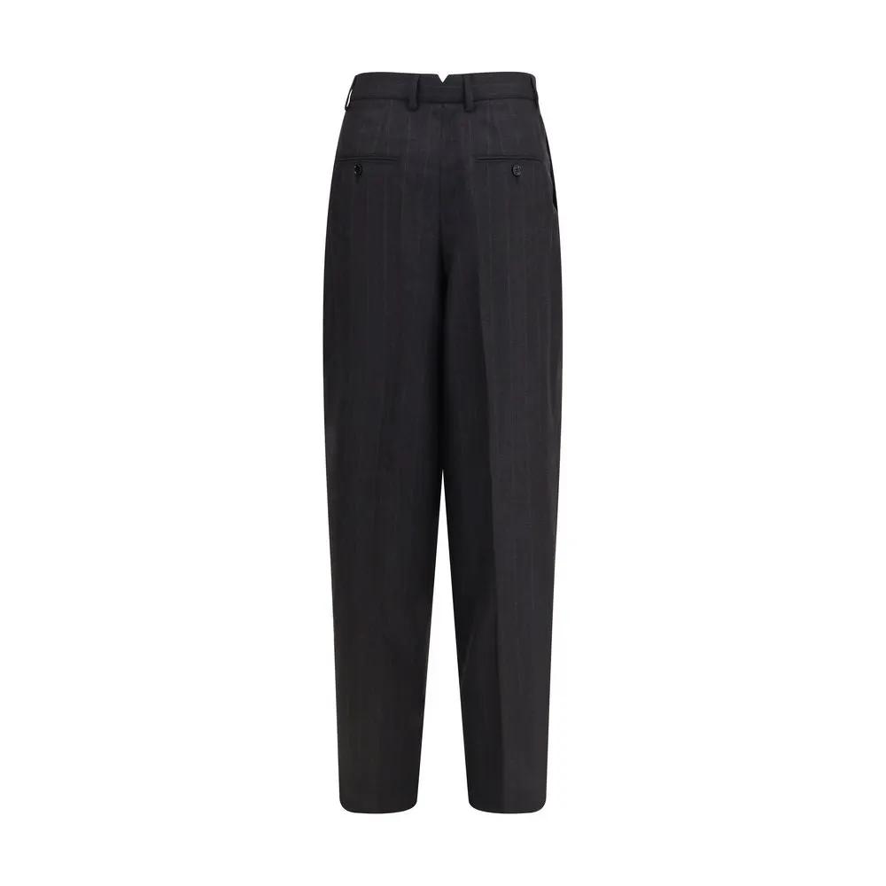 Ami Paris Ami Paris Black Wool Oves Aries Dress Pants