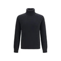 Ami Paris Black Wool Oves Aries Sweatshirt