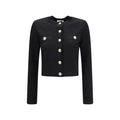 Balmain Balmain Black Viscose Cardigan