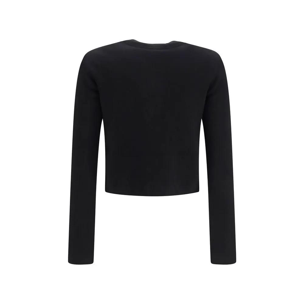 Balmain Balmain Black Viscose Cardigan