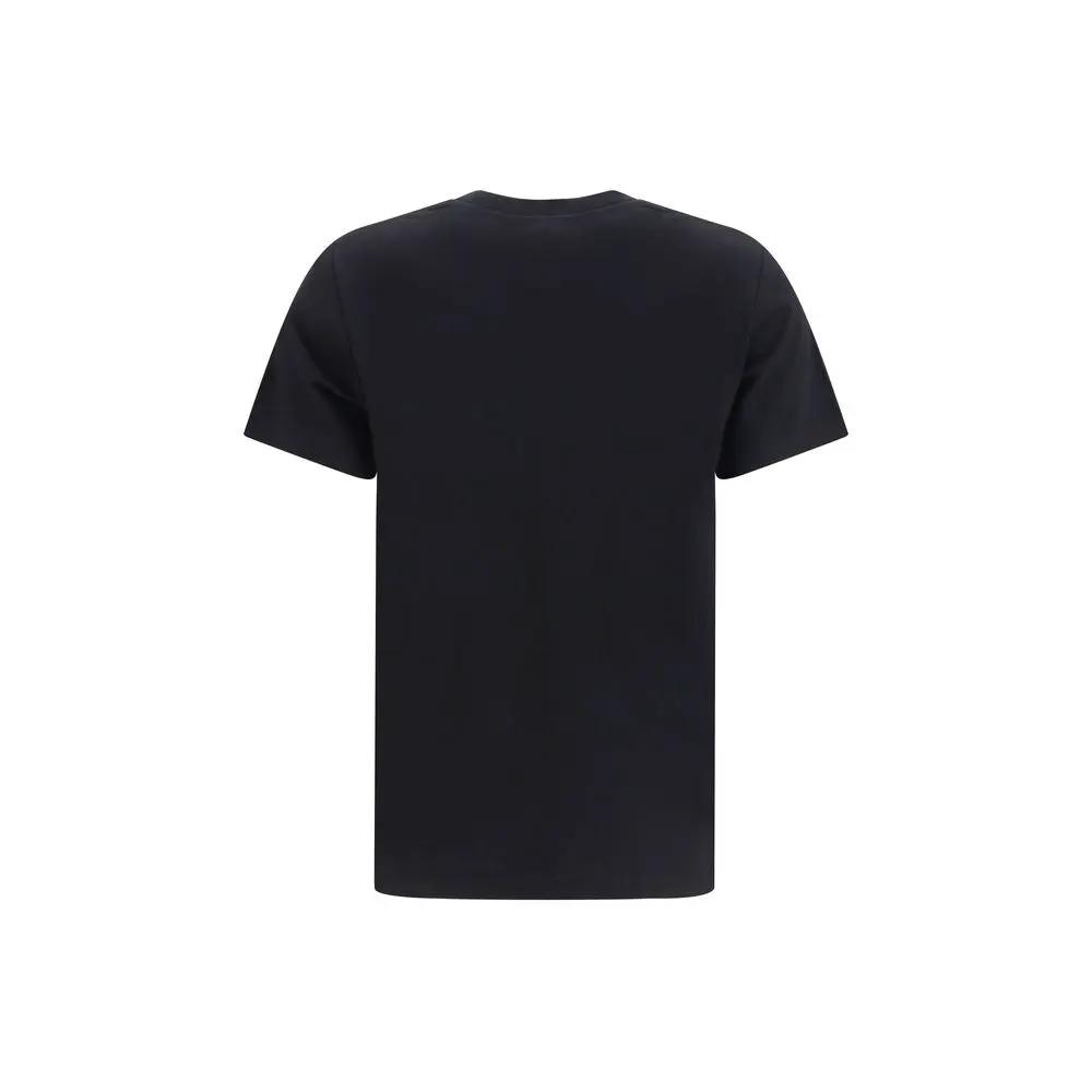 Balmain Black Cotton T-Shirt