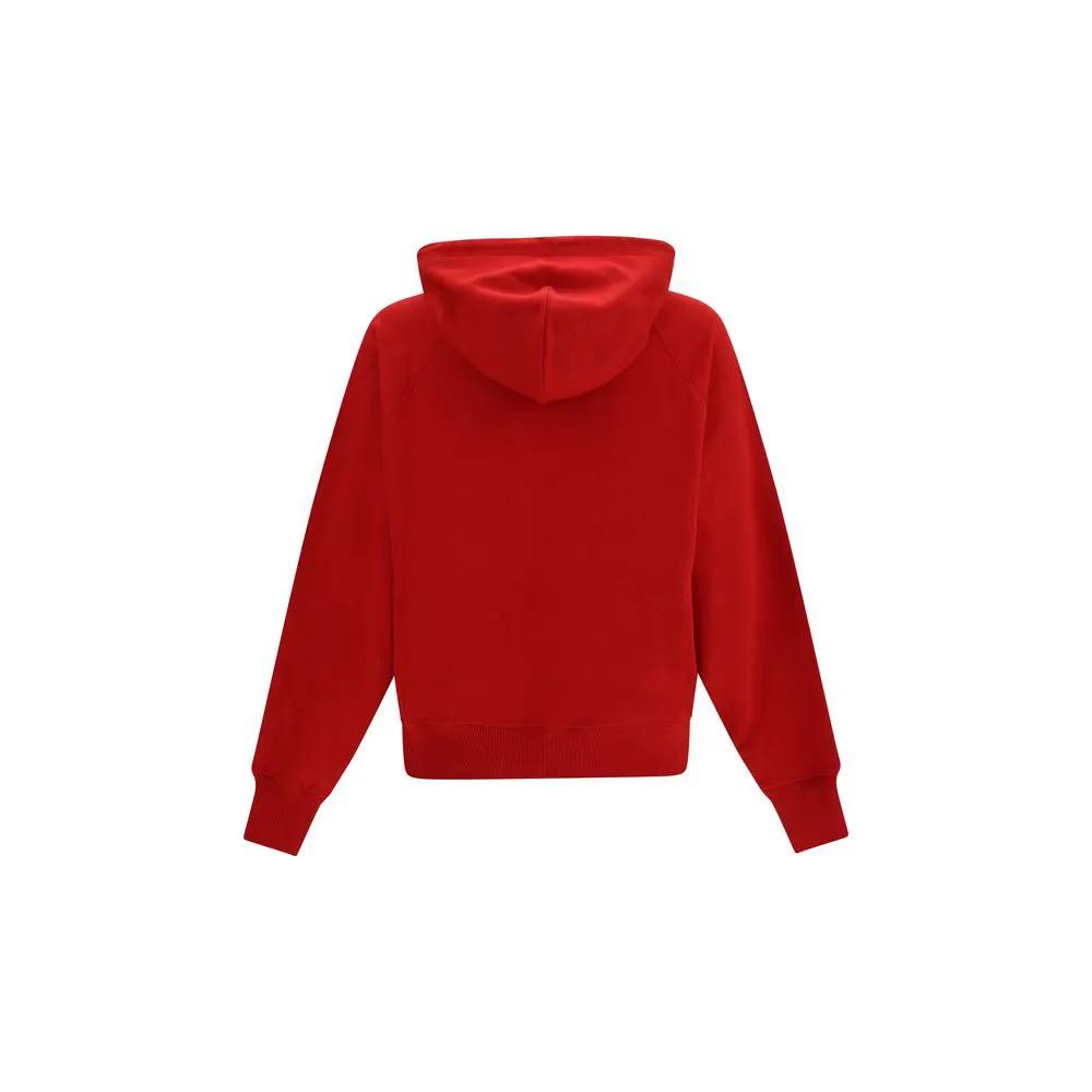 Ami Paris Ami Paris Red Cotton Sweatshirt