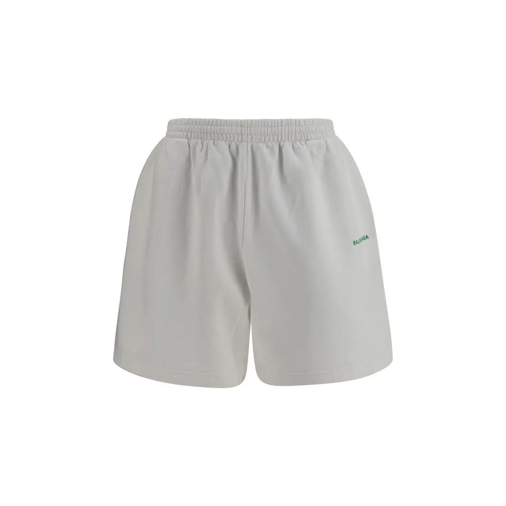 Shorts Balenciaga en coton blanc