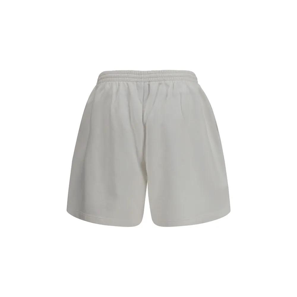 Shorts Balenciaga en coton blanc