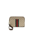 Sac à bandoulière en tissu beige Gucci