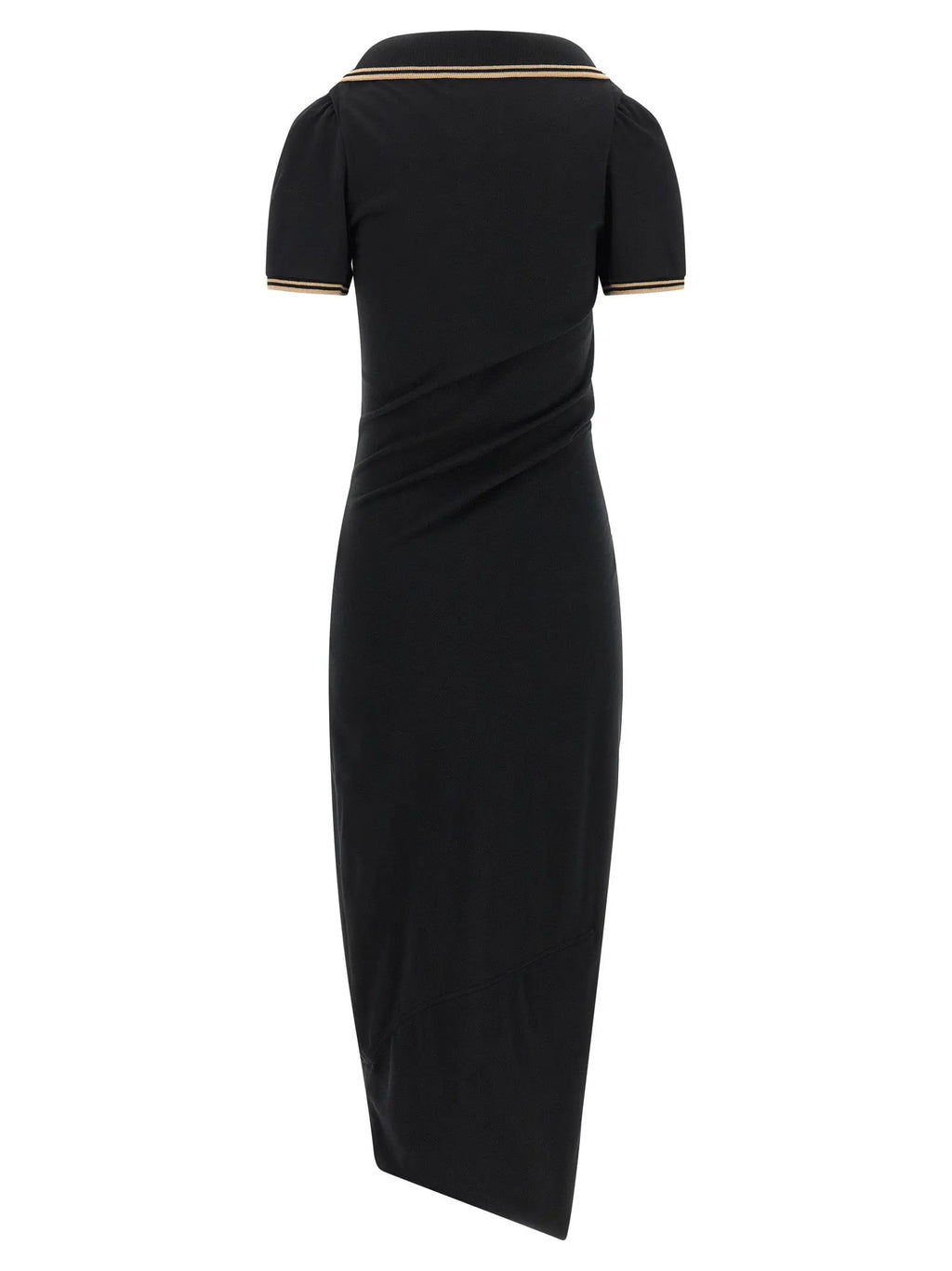 Vivienne Westwood Black Cotton Midi Dress