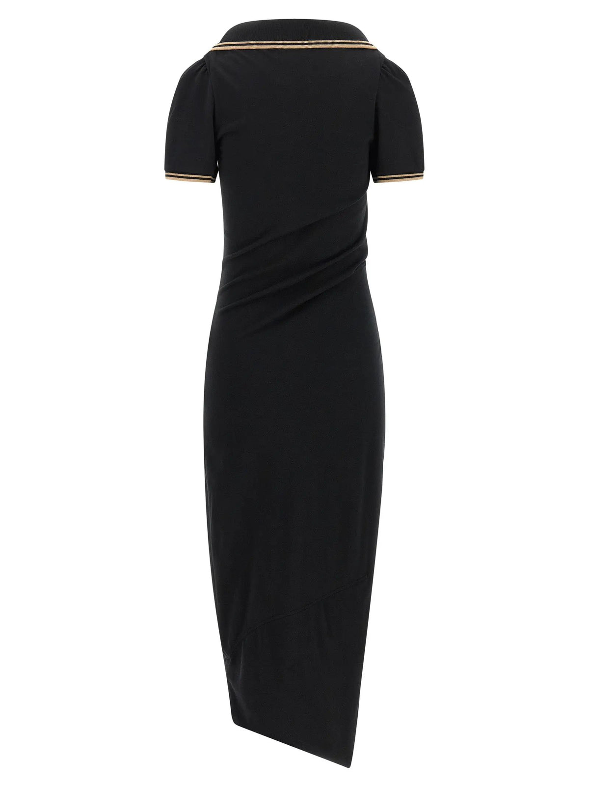 Vivienne Westwood Black Cotton Midi Dress