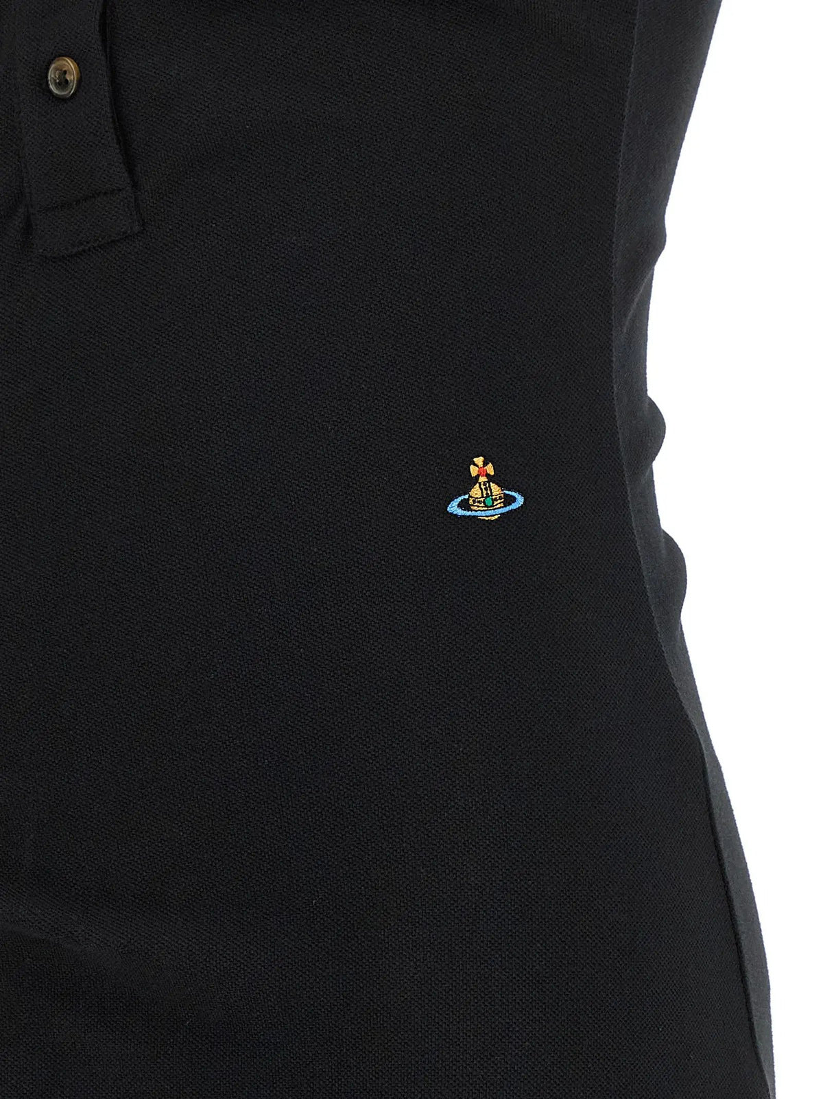 Vivienne Westwood Black Cotton Midi Dress