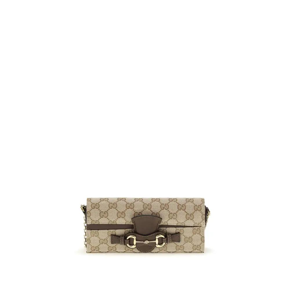 Gucci Gucci Beige Fabric Wallet