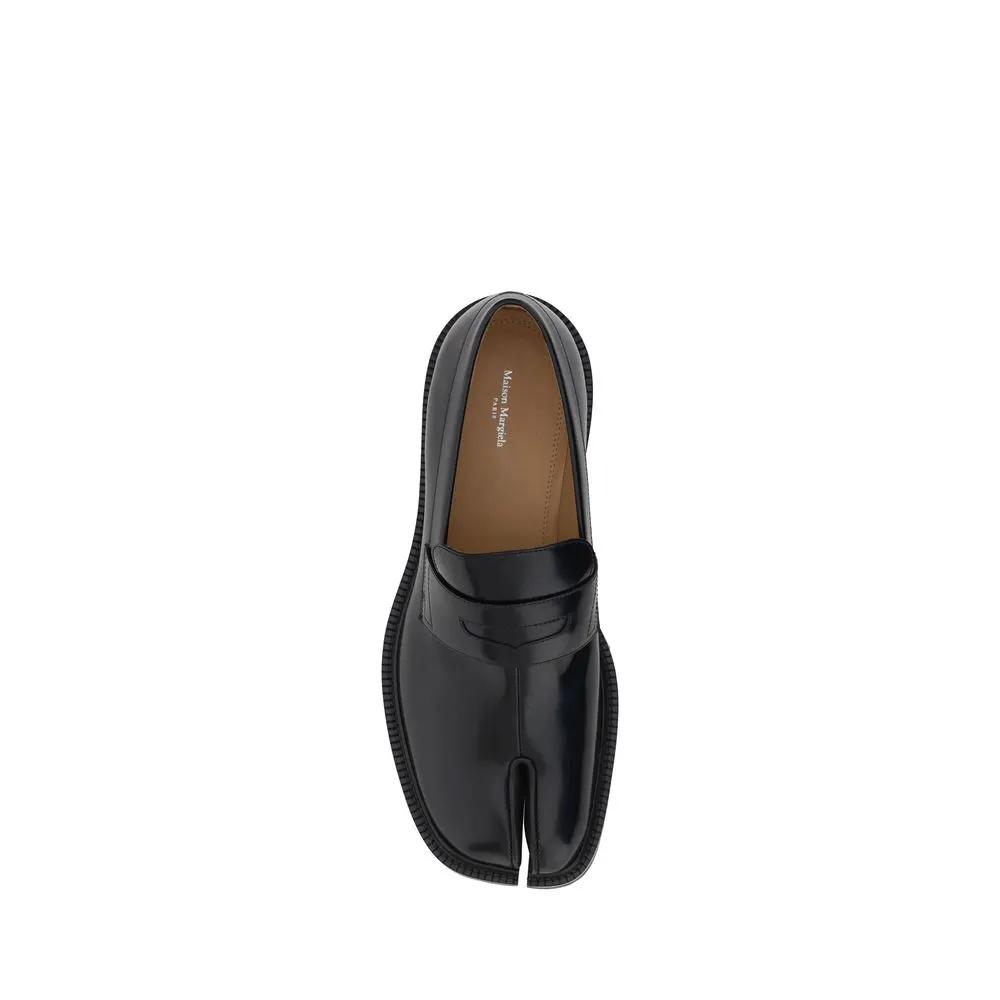 Maison Margiela Maison Margiela Black Calf Leather Bos Taurus Slip-On Loafers