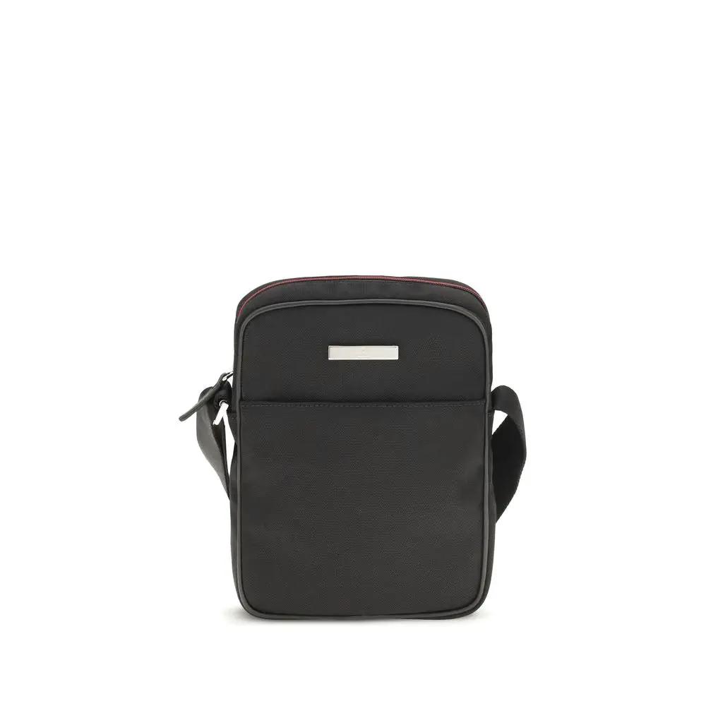 Gucci Gucci Black Fabric Shoulder Bag