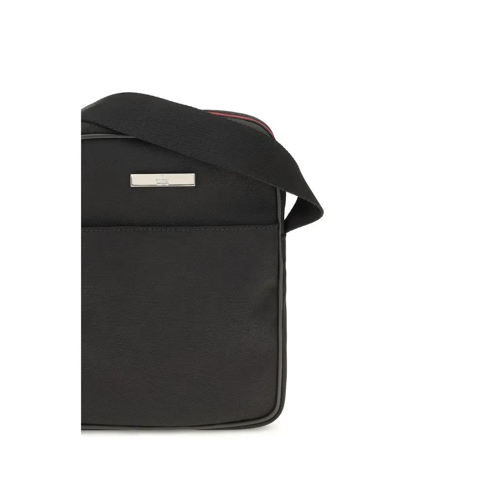 Gucci Black Fabric Shoulder Bag