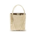 Sac à bandoulière Chloé en cuir de veau beige Bos Taurus