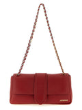 Jacquemus Red Lamb Leather Shoulder Bag