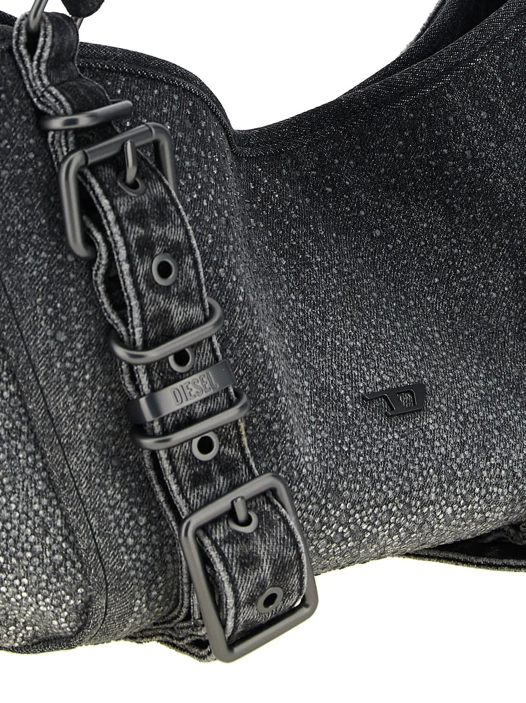 Diesel Black Cotton Handbag