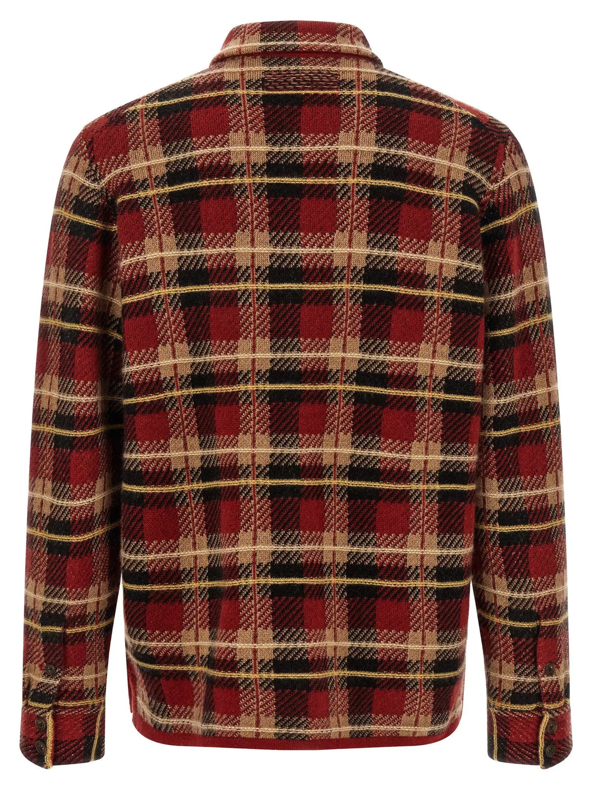 Guest in Residence Blouse en cachemire rouge
