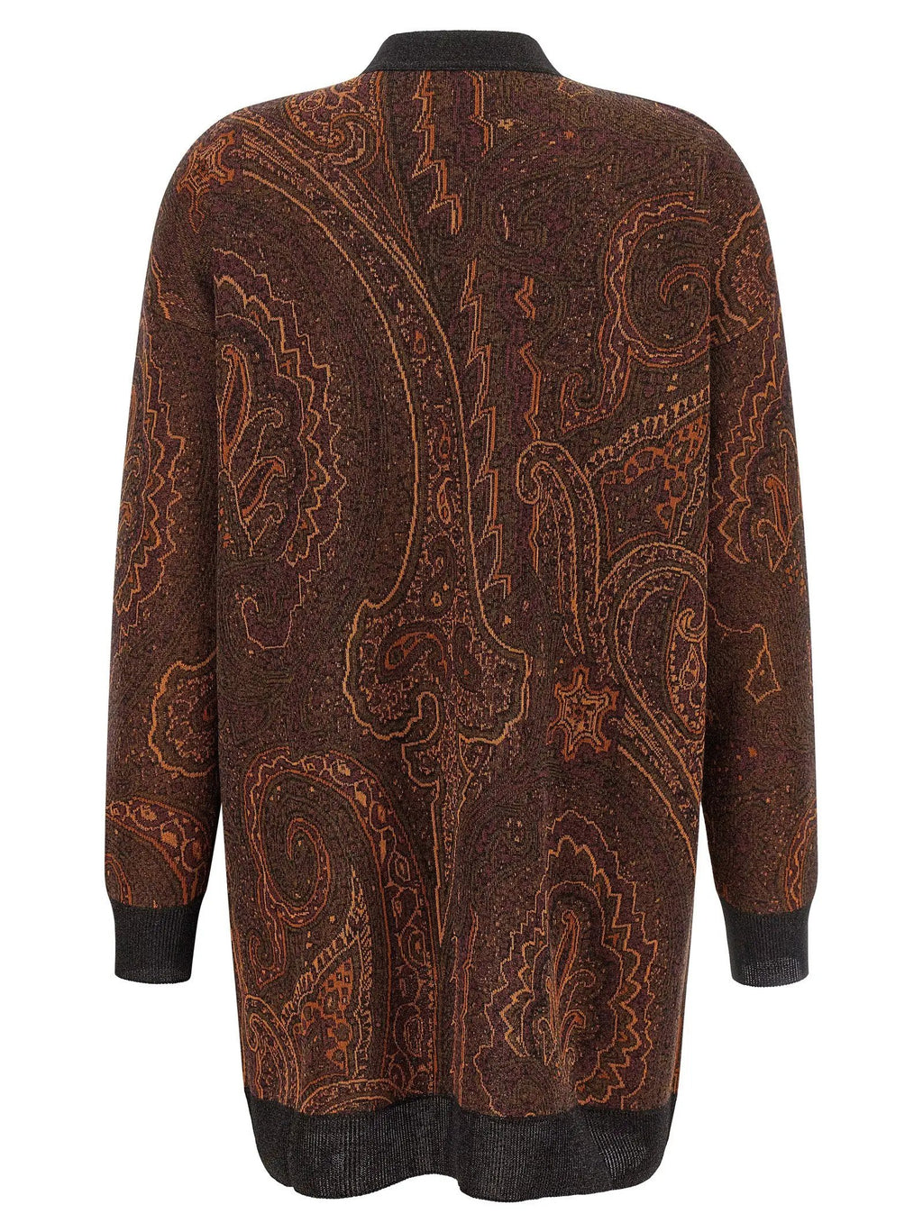 Etro Brown Viscose Cardigan