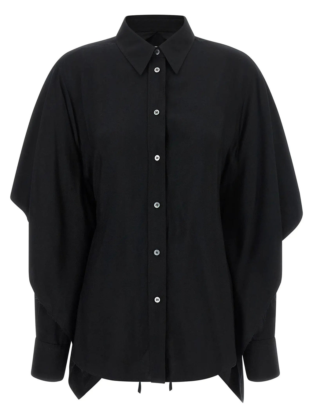 Maison Margiela Black Viscose Blouse