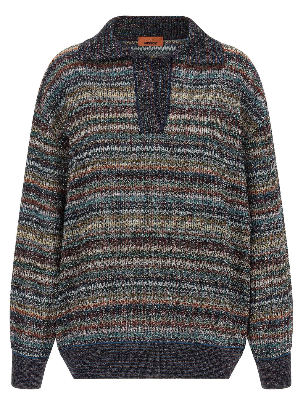Missoni Missoni Multicolor Viscose Polo Shirt