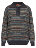 Missoni Missoni Multicolor Viscose Polo Shirt