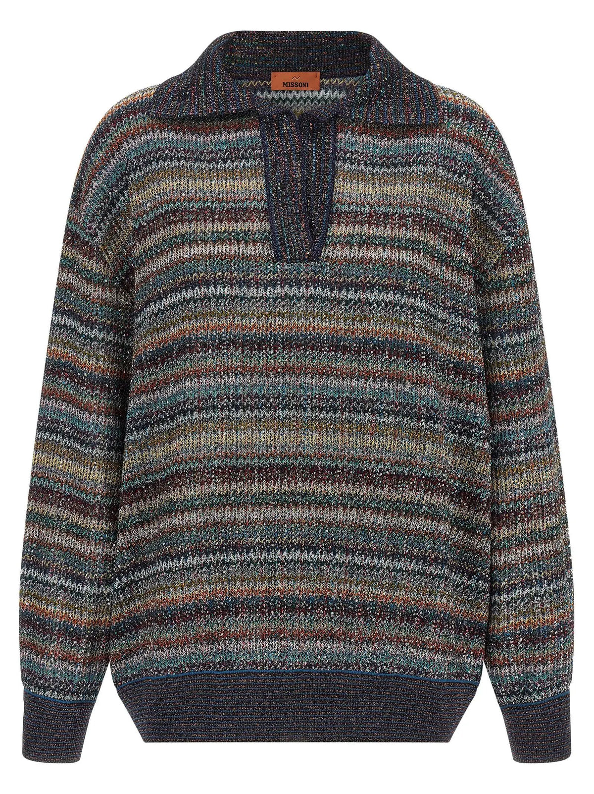 Missoni Missoni Multicolor Viscose Polo Shirt