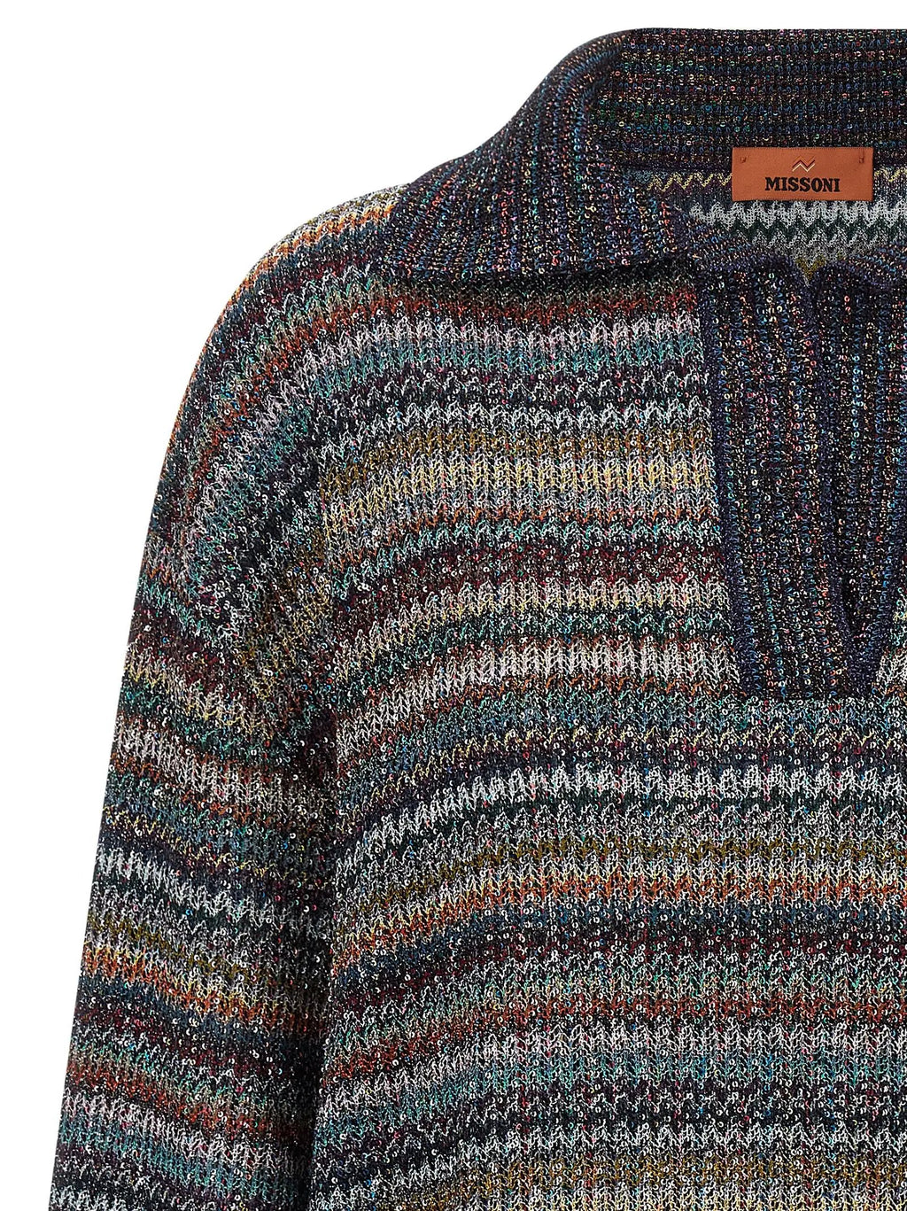 Missoni Missoni Multicolor Viscose Polo Shirt