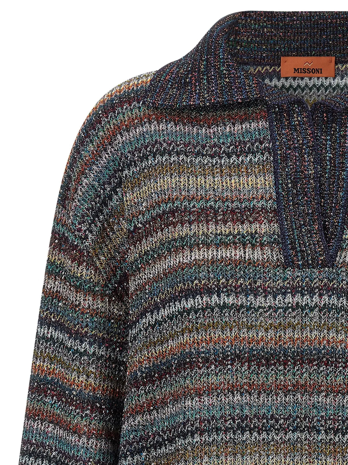 Missoni Missoni Multicolor Viscose Polo Shirt