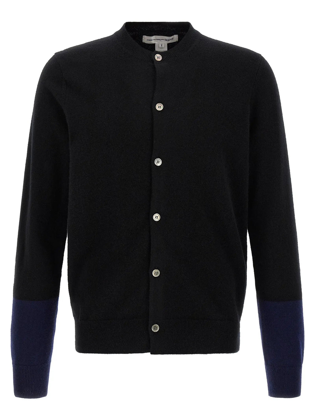 Comme Des Garçons Comme Des Garçons Black Wool Cardigan