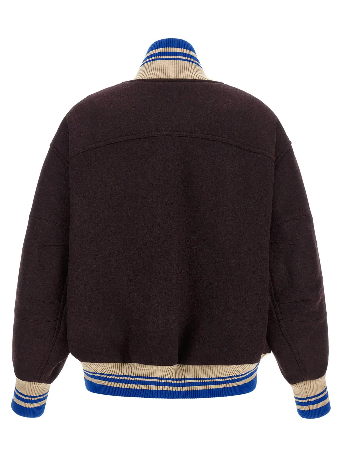 Dries Van Noten Dries Van Noten Purple Wool Bomber