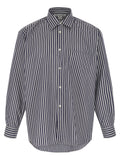 Comme Des Garçons Chemisier en coton bleu