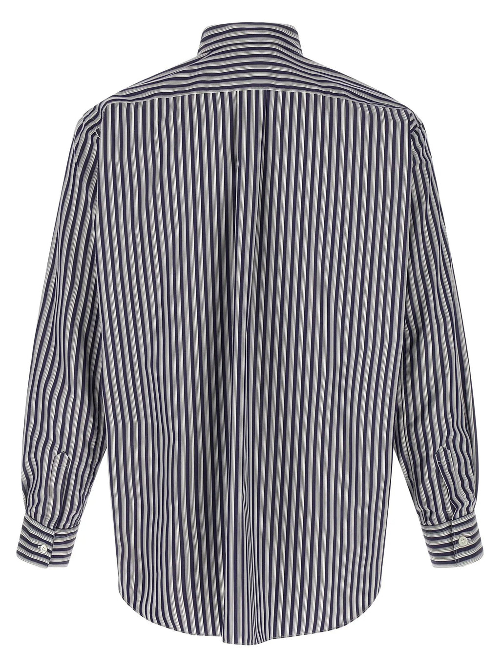 Comme Des Garçons Chemisier en coton bleu