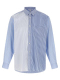 Comme Des Garçons Comme Des Garçons Blue Cotton Blouse