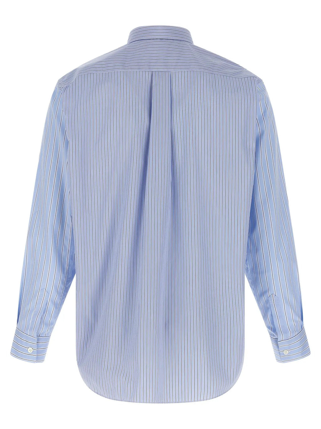 Comme Des Garçons Comme Des Garçons Blue Cotton Blouse