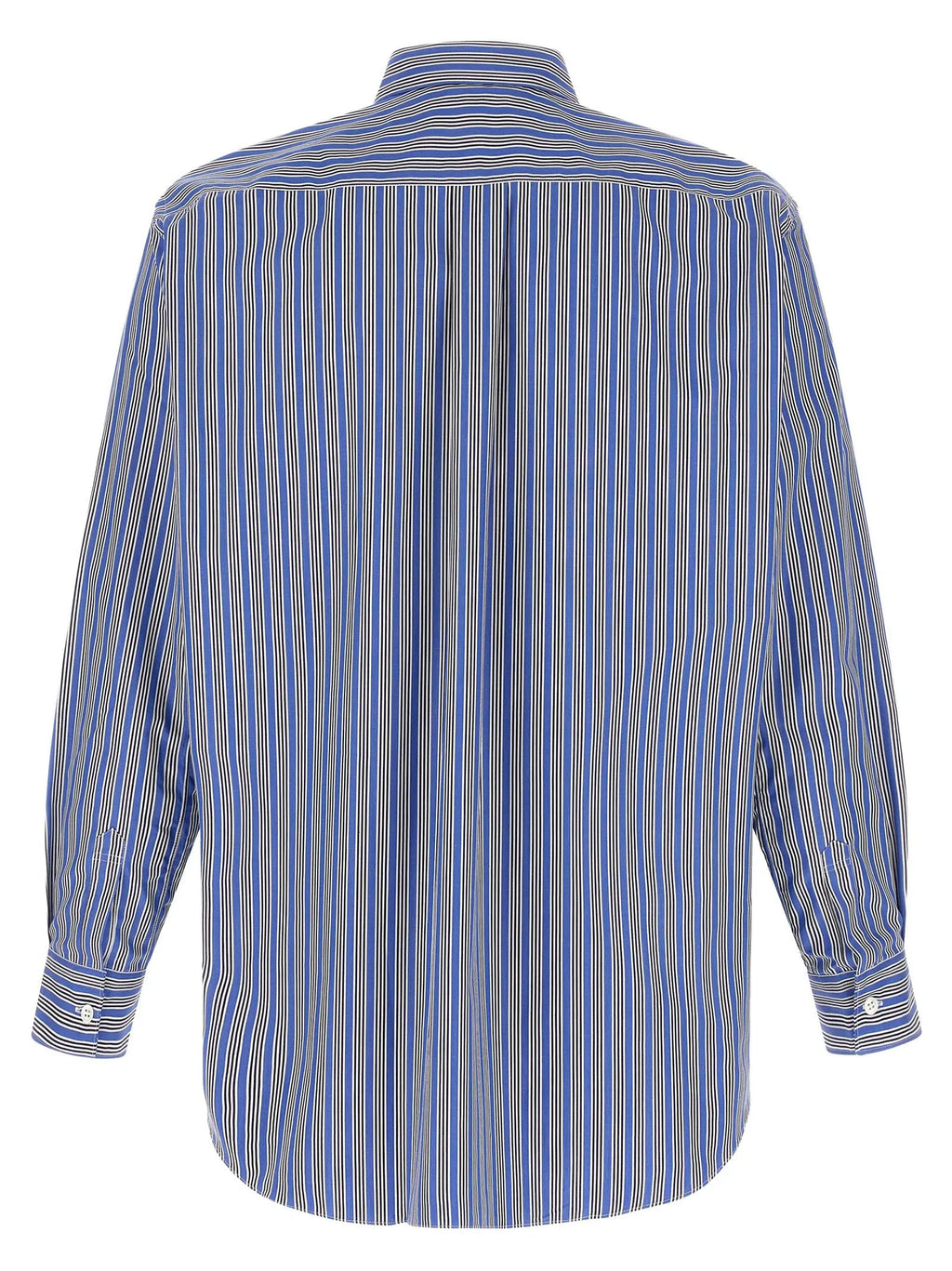 Comme Des Garçons Chemisier en coton bleu