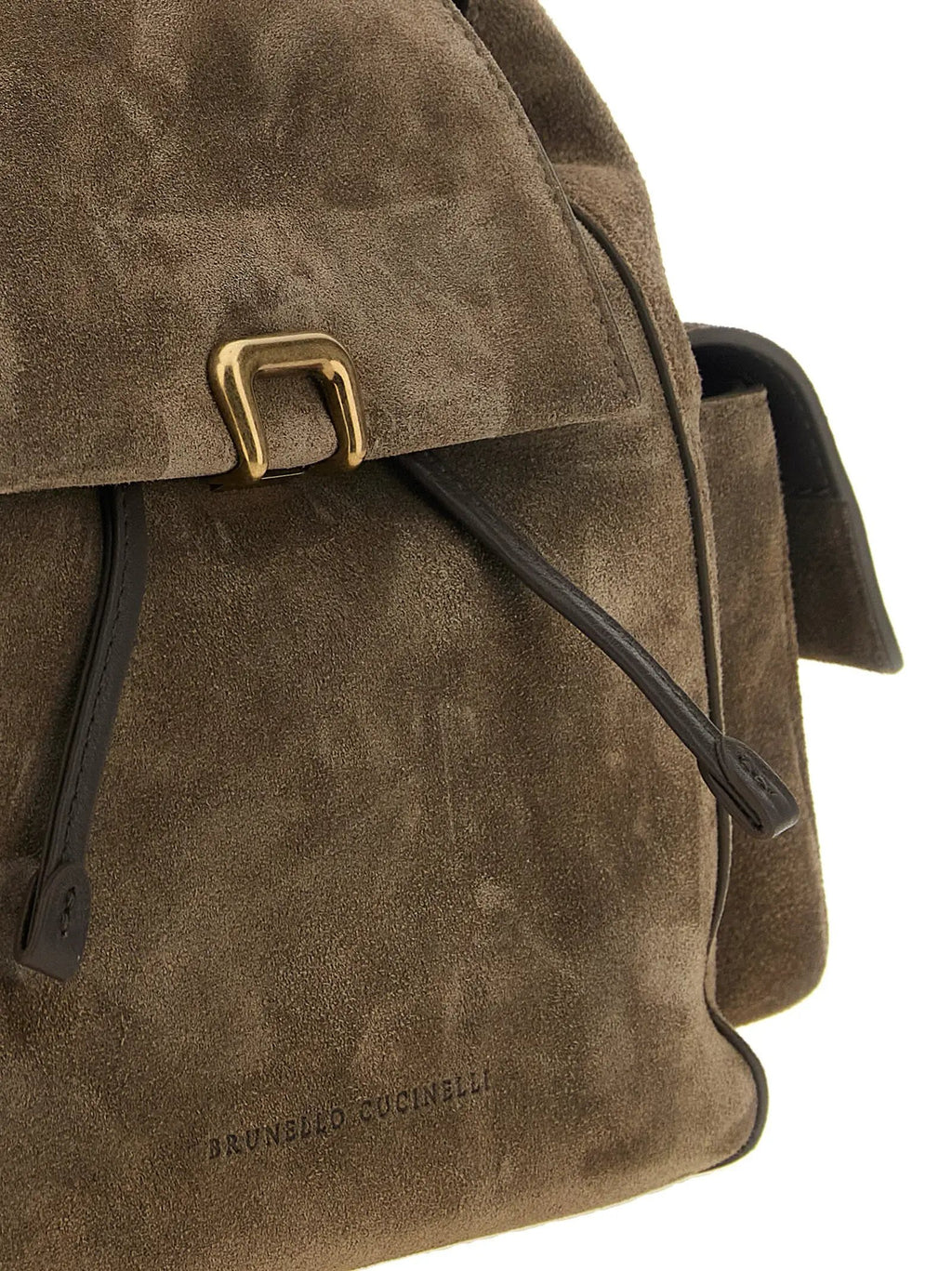 Brunello Cucinelli Brown Calfskin Backpack