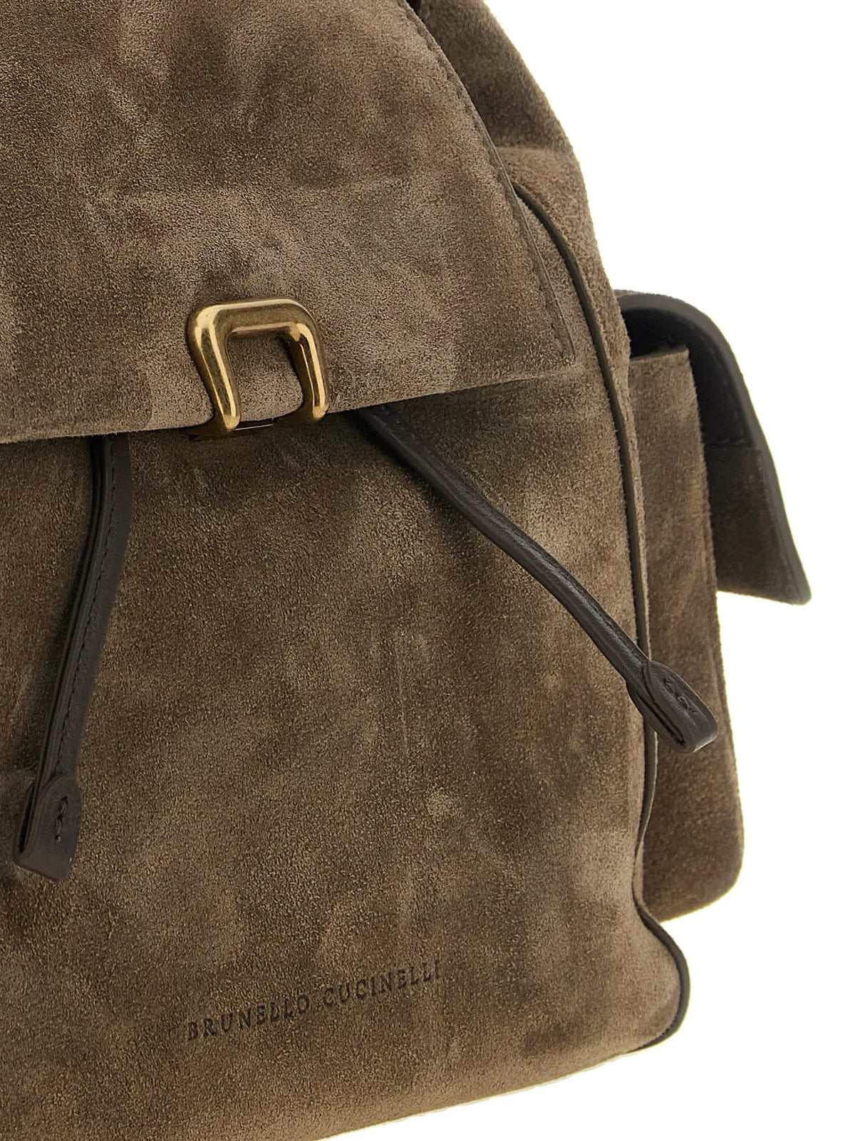 Brunello Cucinelli Brown Calfskin Backpack
