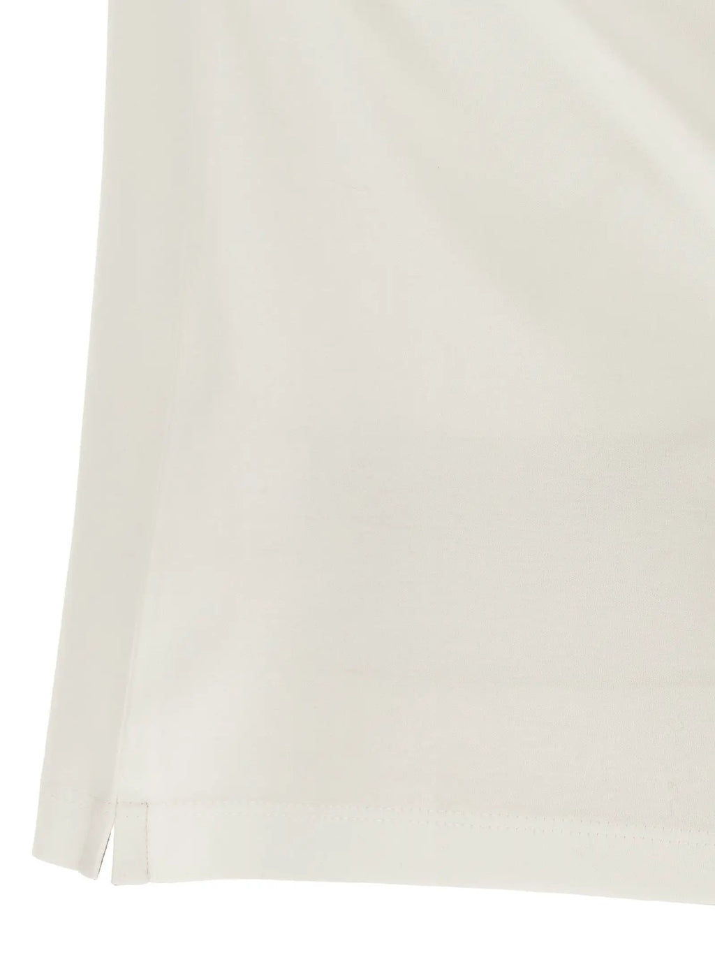 Brunello Cucinelli White Cotton T-Shirt