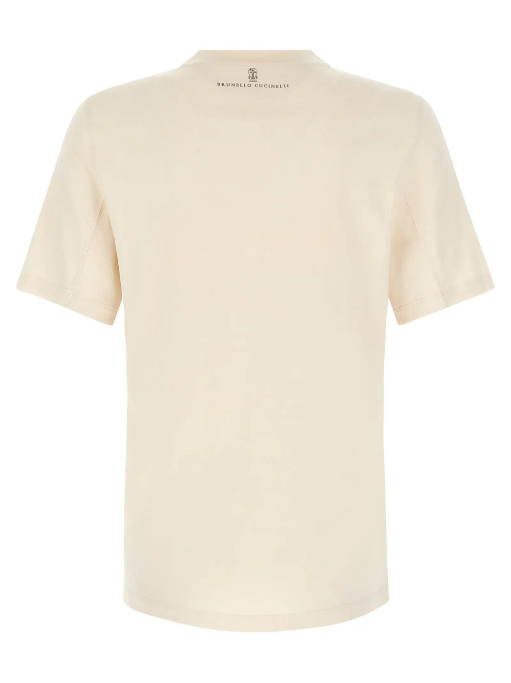 Brunello Cucinelli Brunello Cucinelli White Cotton T-Shirt