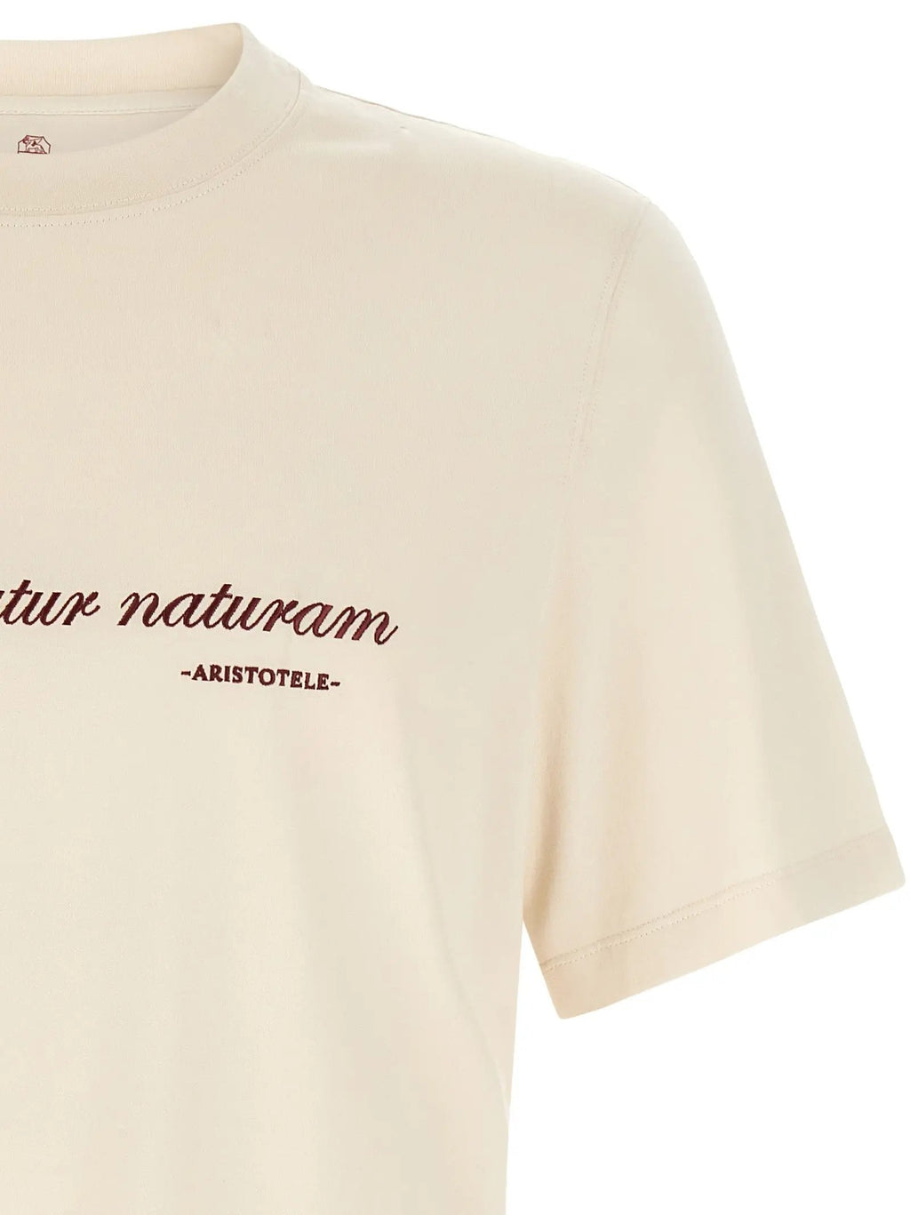 Brunello Cucinelli Brunello Cucinelli White Cotton T-Shirt
