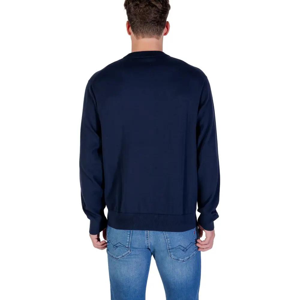 Calvin Klein Jeans Calvin Klein Jeans Blue Cotton Sweatshirt
