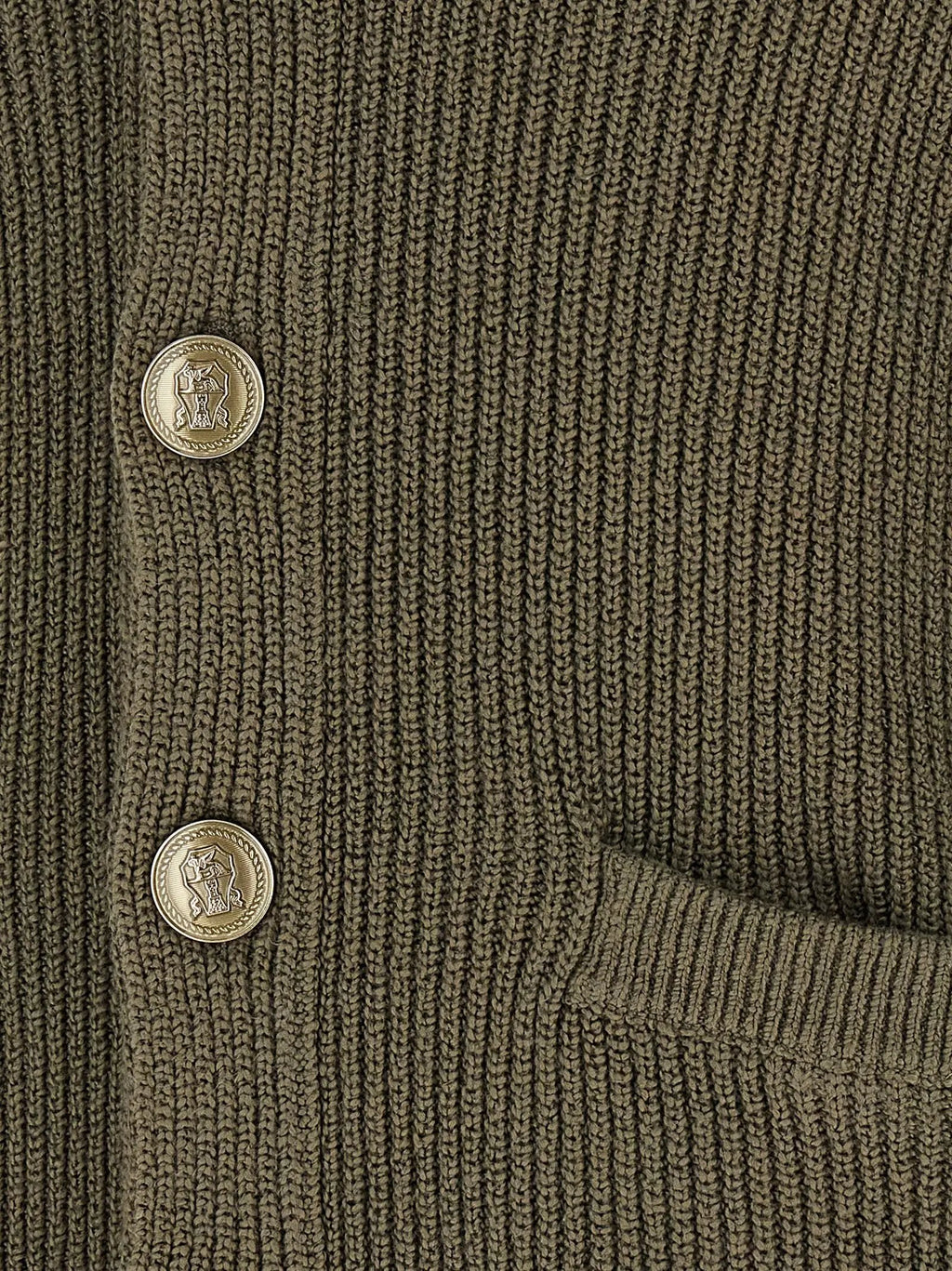 Brunello Cucinelli Bicolor Cotton Cardigan