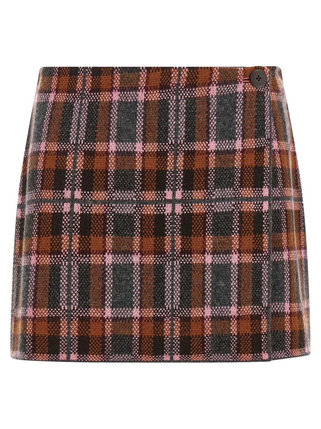 Guest in Residence Brown Wool Long Skirt