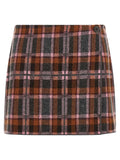 Guest in Residence Brown Wool Long Skirt